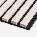 4 x pannello fonoassorbente parete 120x60cm effetto marmo rosa Tabb-MR Sconti