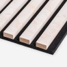 4 x pannello fonoassorbente parete 120x60cm effetto marmo rosa Tabb-MR Sconti