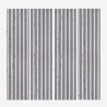4 x pannello fonoassorbente decorativo 240x60cm effetto marmo bianco Kover-M Promozione