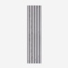 4 x pannello fonoassorbente decorativo 240x60cm effetto marmo bianco Kover-M Offerta