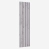 4 x pannello fonoassorbente decorativo 240x60cm effetto marmo bianco Kover-M Stock