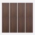 4 x pannello fonoassorbente in legno 3D per interni 240x60cm Kover-SO Promozione