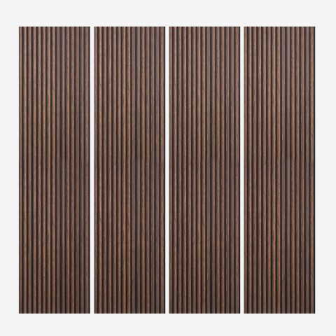 4 x panneaux insonorisants en bois 3D pour intérieurs 240x60cm Kover-SO Promotion