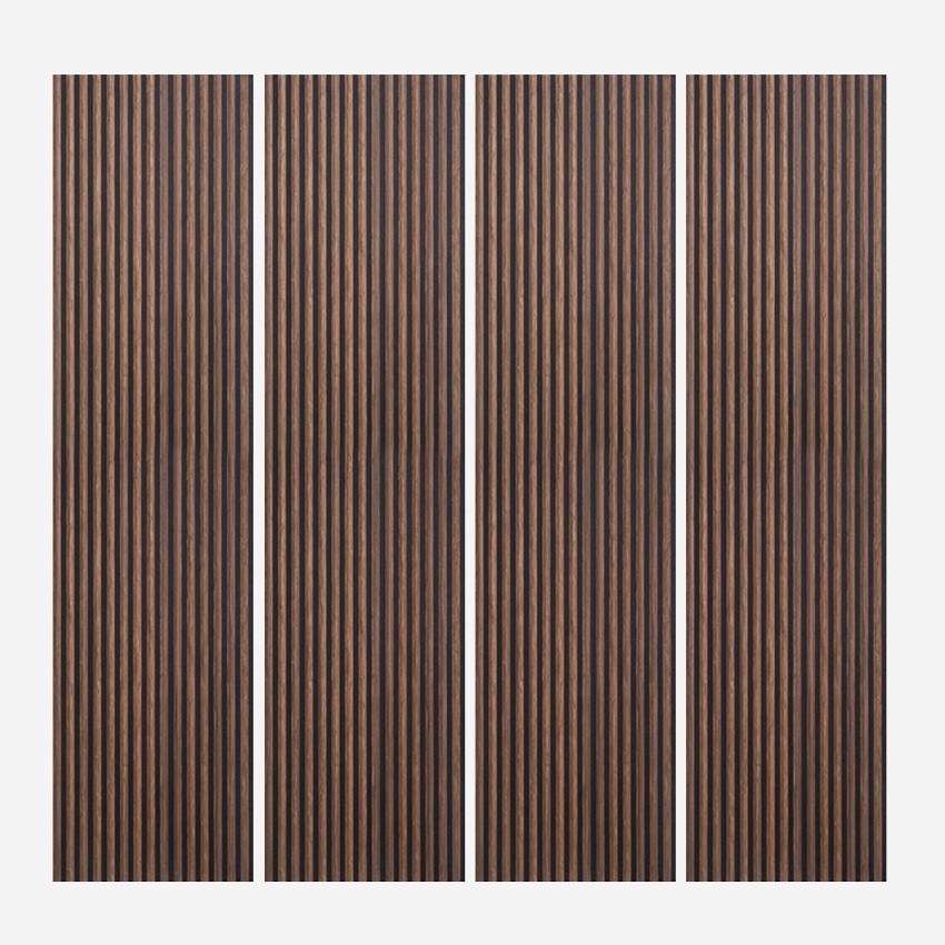 4 x pannello fonoassorbente in legno 3D per interni 240x60cm Kover-SO Promozione 4 x pannello fonoassorbente in legno 3D per interni 240x60cm Kover-SO Promozione