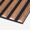 4 x pannello fonoassorbente in legno 3D per interni 240x60cm Kover-SO Stock