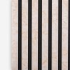 4 x pannello fonoassorbente effetto marmo rosa 240x60cm Kover-MR Sconti