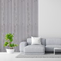 4 x pannello decorativo fonoassorbente effetto marmo bianco 120x60cm Tabb-M Vendita