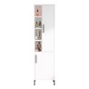 Armadietto colonna bagno bianco 2 ante con scaffali 45x36x184cm Femmy Vendita