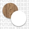 Set mobile TV 3 ante + tavolino basso bianco legno design moderno Award Stock