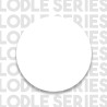 Mobile libreria bassa design moderno bianco 3 scaffali 69x25x88cm Lydia Sconti