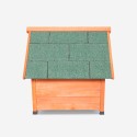 Cuccia per cani da esterno in legno taglia piccola 72x76x73cm Buddy Saldi