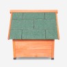 Cuccia per cani esterno taglia medio grande in legno 96x112x102 Laika Saldi