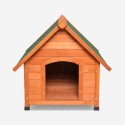 Cuccia per cani esterno taglia medio grande in legno 96x112x102 Laika Offerta