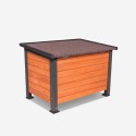 Cuccia da esterno giardino in legno cani taglia media 85x60x60 Kody Catalogo
