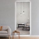 Miroir LED mural rectangle 70x170cm rétroéclairé Opperishola Offre
