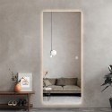 Miroir LED mural rectangle 70x170cm rétroéclairé Opperishola Promotion
