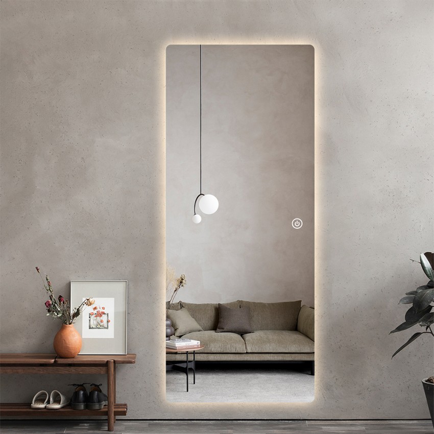 Miroir LED mural rectangle 70x170cm rétroéclairé Opperishola Promotion Miroir LED mural rectangle 70x170cm rétroéclairé Opperishola Promotion