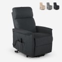 Poltrona Relax elettrica per anziani alzapersona ruote USB Giorgia Tech Offerta