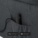 Poltrona Relax elettrica per anziani alzapersona ruote USB Giorgia Tech 