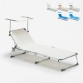 Lettino spiaggia mare alluminio pieghevole California Promozione