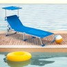 2 Lettini spiaggia mare pieghevoli con tettuccio brandina California Offerta