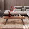 Tavolino salotto design moderno 140x80cm da caffè soggiorno Calera Promozione