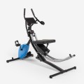 Macchina attrezzo per addominali con manubrio fit bike da casa Hawk Promozione