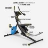 Macchina attrezzo per addominali con manubrio fit bike da casa Hawk Saldi