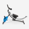 Macchina attrezzo per addominali con manubrio fit bike da casa Hawk Sconti