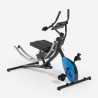 Macchina attrezzo per addominali con manubrio fit bike da casa Hawk Catalogo