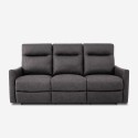 Sofa 3-Sitzer elektrisch verstellbar relax 2 USB in Kunstleder Jovit Auswahl
