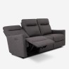 Sofa 3-Sitzer elektrisch verstellbar relax 2 USB in Kunstleder Jovit Preis