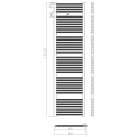 Termoarredo elettrico bagno 1200w scaldasalviette wifi verticale 180cm Tawoo XXL Costo