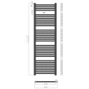 Scaldasalviette termoarredo elettrico 160cm basso consumo wifi 1000w Tawoo XL Costo