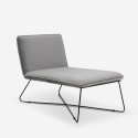 Samt minimalistisch modernes Design Liegesessel Dumas Rabatte