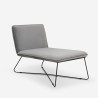 Samt minimalistisch modernes Design Liegesessel Dumas Rabatte