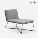 Samt minimalistisch modernes Design Liegesessel Dumas Aktion