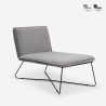Samt minimalistisch modernes Design Liegesessel Dumas Aktion