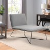 Samt minimalistisch modernes Design Liegesessel Dumas Angebot