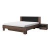 Letto matrimoniale 2 comodini 180x200 testiera rete a doghe legno Lauret Promozione