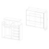 Armadio camera da letto 221x61x210cm ante scorrevoli specchio Vilriour Catalogo