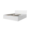Letto matrimoniale cassetti contenitore bianco 180x200cm rete a doghe Eleyn Promozione