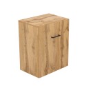 Scrivania ufficio salvaspazio a scomparsa allungabile legno rovere Estevo Offerta