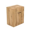Scrivania ufficio salvaspazio a scomparsa allungabile legno rovere Estevo Offerta