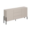 Madia cucina soggiorno moderna beige 3 cassetti 2 ante 184x40x89cm Sibel Vendita