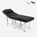 Lettino massaggio relax 2 zone professionale centro estetico Welly Stock