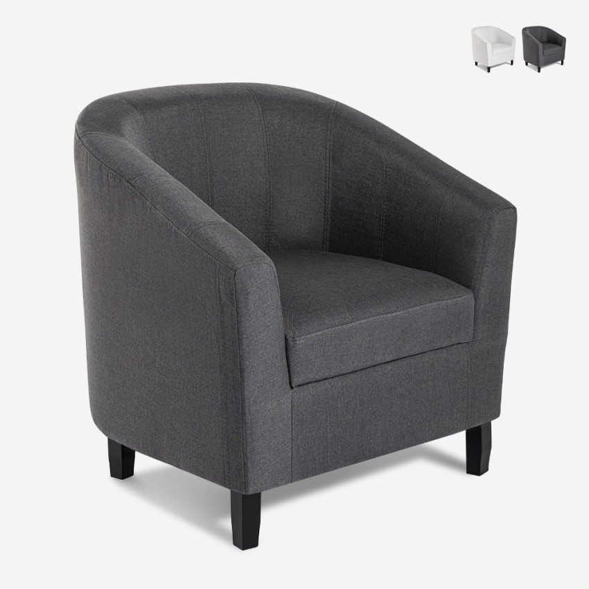 Loungesessel im klassischen Design aus Stoff Cookie Class Aktion Loungesessel im klassischen Design aus Stoff Cookie Class Aktion