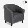 Fauteuil de salon design classique en tissu Cookie Class Promotion
