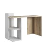 Scrivania per camera ufficio bianca design moderno in legno Mistrel Vendita