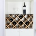 Mobile bar credenza cucina soggiorno 2 ante stile nordico Ulbster Offerta